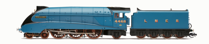 HORNBY TT3007TXSM - TT - Dampflok Class A4 4468 Mallard, LNER, Ep. II - DC-Sound